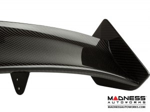 FIAT 500 Rear Roof Spoiler - Assetto Corse Style - Carbon Fiber